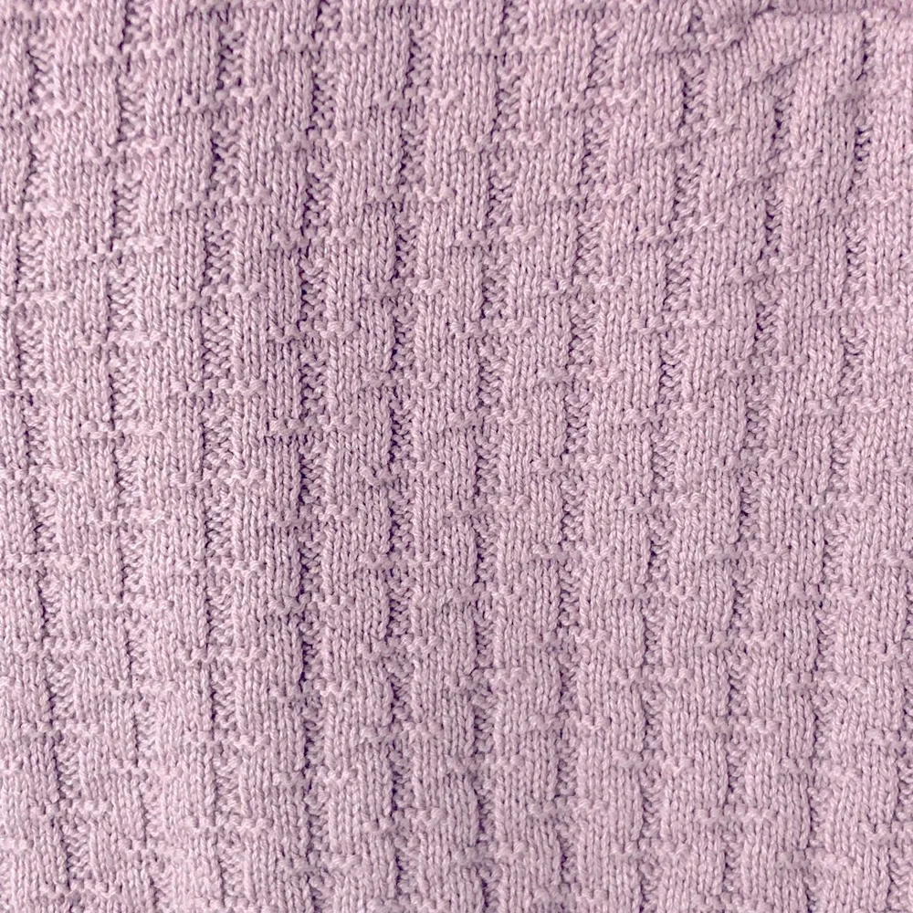 LUSH Purple knit sweater vest with collar - Picture 4 of 6